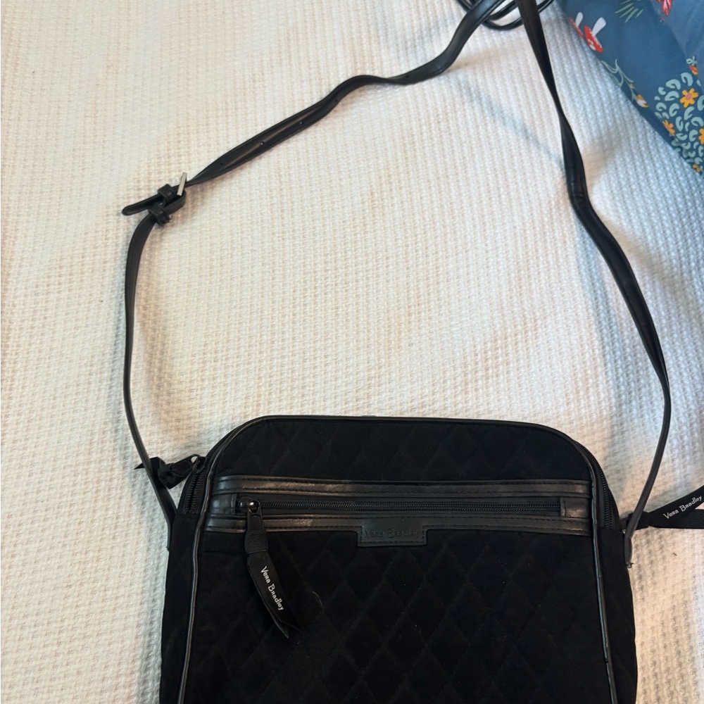 Vera Bradley Black Quilted Bag